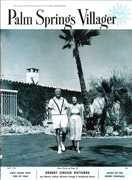 Palm Springs Villager - May 1955 - Cover Poster