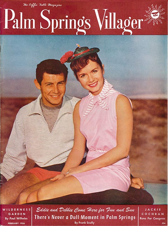 Palm Springs Villager - February 1956 - Cover Poster