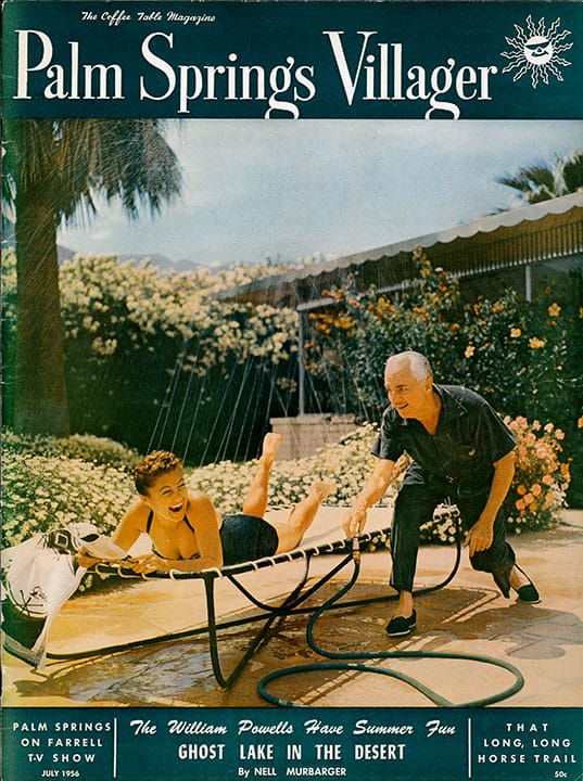 Palm Springs Villager - July 1956 - Cover Poster
