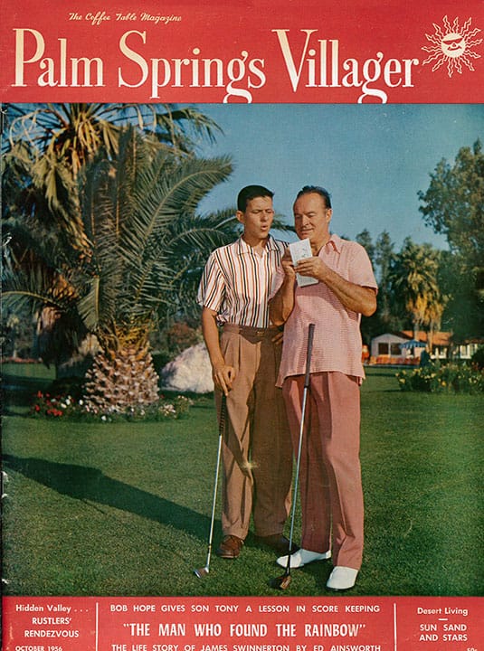 Palm Springs Villager - October 1956 - Cover Poster