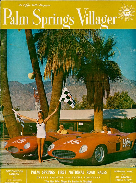 Palm Springs Villager - November 1956 - Cover Poster