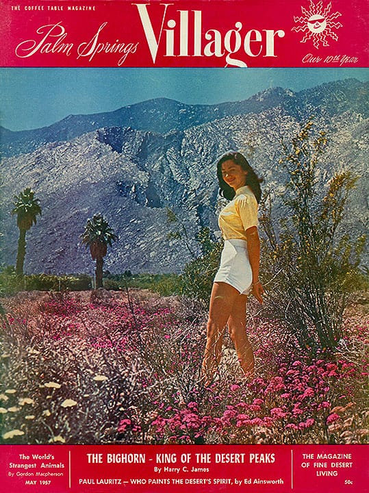 Palm Springs Villager - May 1957 - Cover Poster