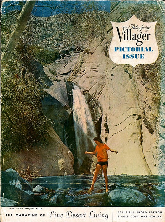 Palm Springs Villager - August 1957 - Cover Poster